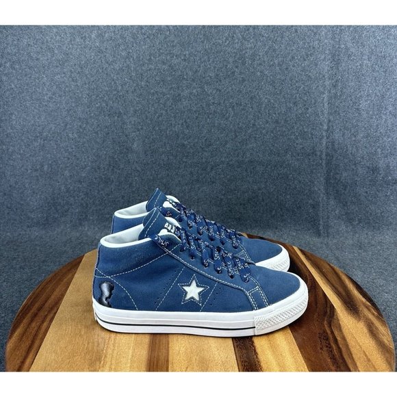 Converse Other - Converse One Star Pro Ox Mid Top Ben Raemers Foundation Blue 170960C Mens 5